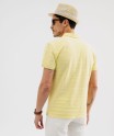 Polo manches courtes à rayures texturées homme